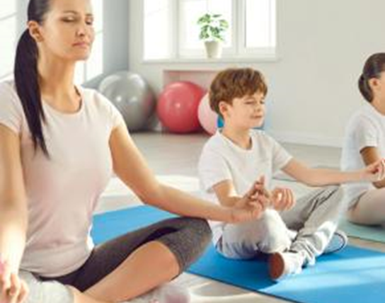 Ouder kind yoga