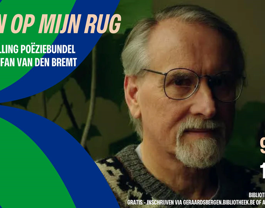 Boekvoorstelling: Ogen op mijn rug van Stefan Van den Bremt