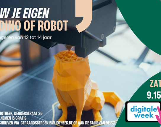 Bouw je eigen 3D-dino of robot!