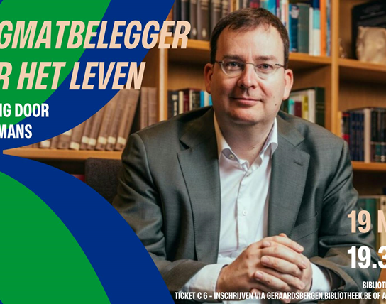 Hangmatbelegger voor het leven lezing door Tim Nijsmans