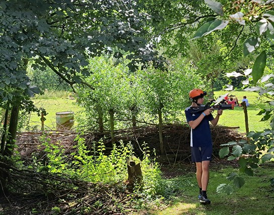 Initiatie lasershoot