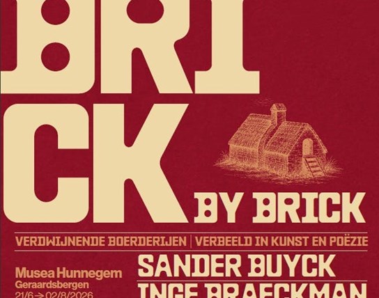 Musea Hunnegem - Expo 'Brick by Brick' - Sander Buyck | Inge Braeckman | Honoré d'O