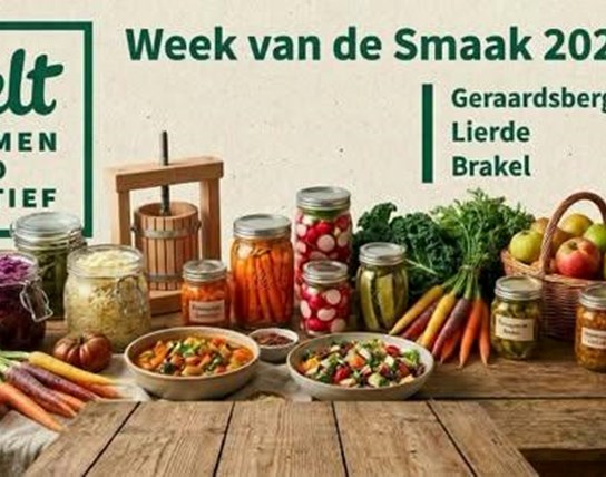 Week van de smaak: Lokale eetcultuur en beleving