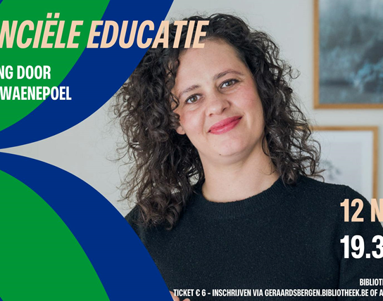 Lezing financiële educatie door Sarah Zwaenepoel