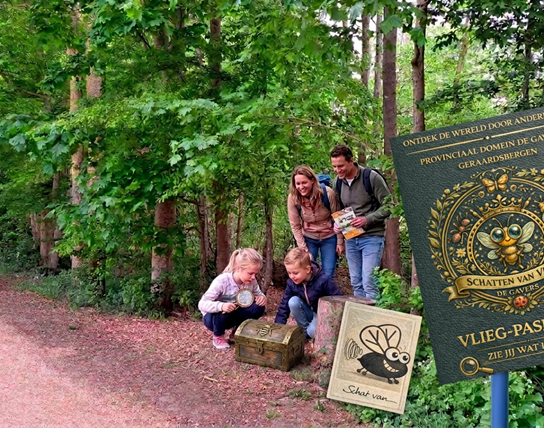Schatten van Vlieg in Domein De Gavers