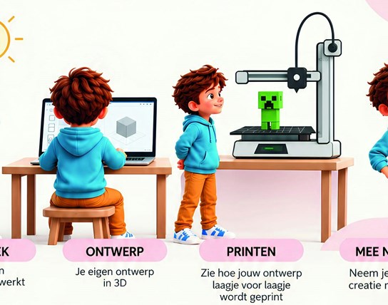 Mijn eerste 3D-print – Herfstvakantie (°2015–2016)