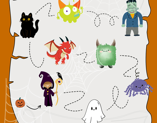 Halloweenzoektocht in De Gavers